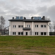 Realizacje INVEST Jarosław Ciołek - Przebudowa z rozbudową budynku szkoły ze zmianą sposobu użytkowania na budynek mieszkalny wielorodzinny w m. Annopol.